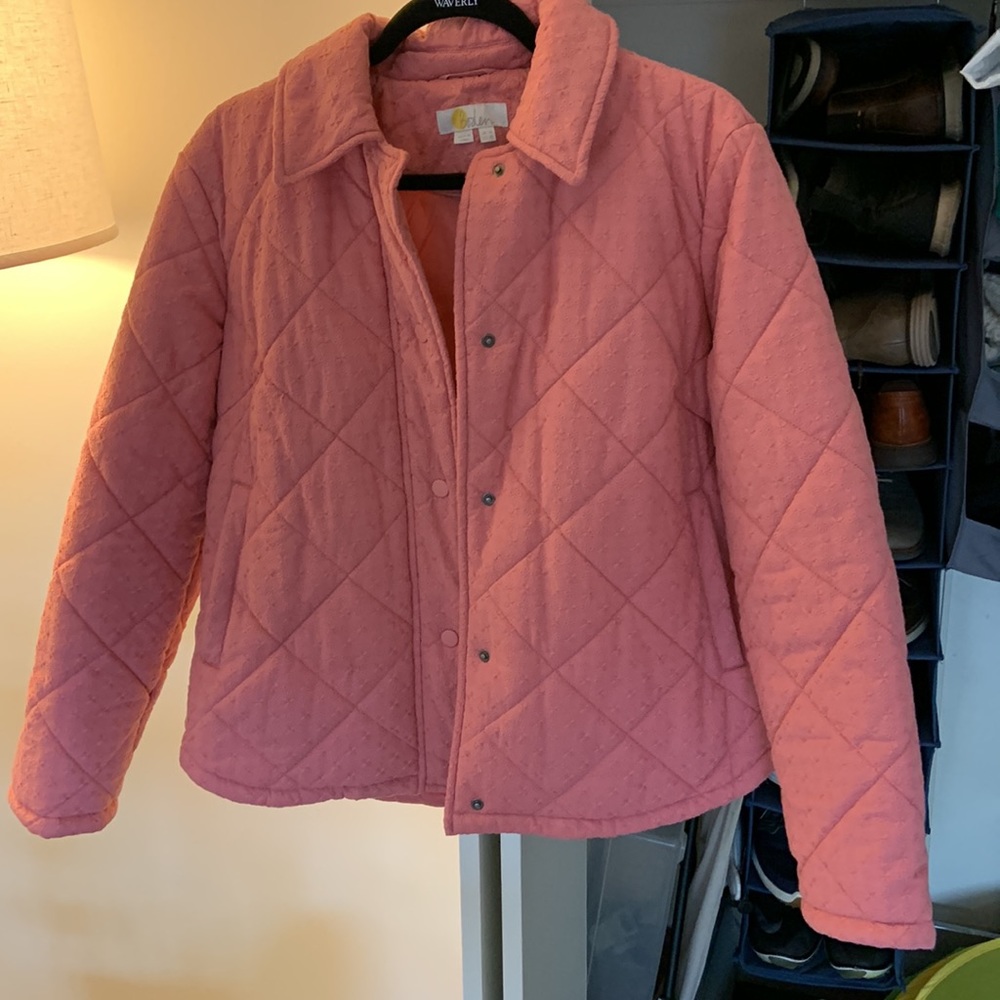 Boden Broderie Quilted Cotton Jacket - Picture 3 of 4